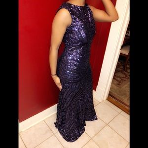 Blue prom / ball dress